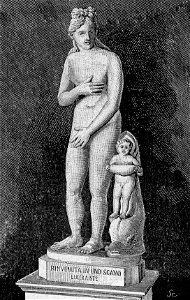 La venere Medicea (xilografia)