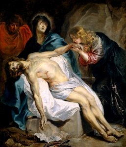 La Piedad (Van Dyck). Free illustration for personal and commercial use.