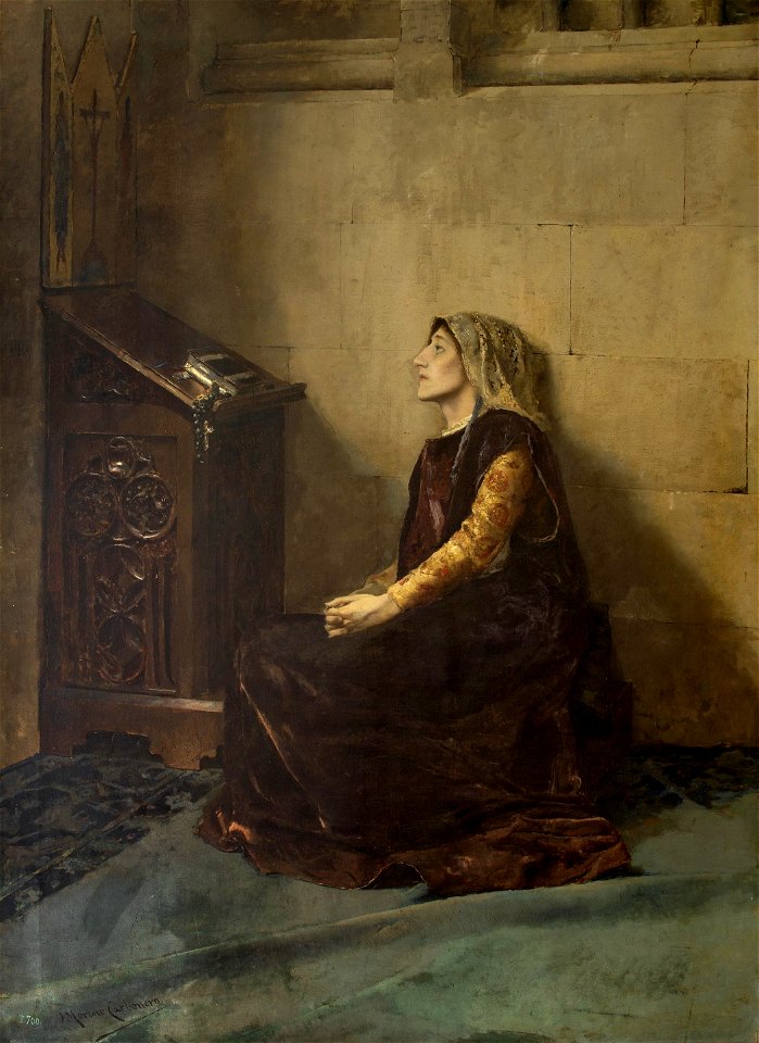 La reina Blanca II de Navarra (Museo del Prado)