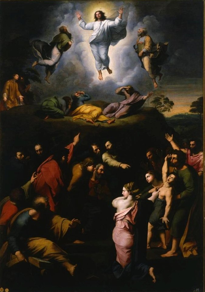 La transfiguración, de Domingo Álvarez Enciso (Real Academia de Bellas Artes de San Fernando)
