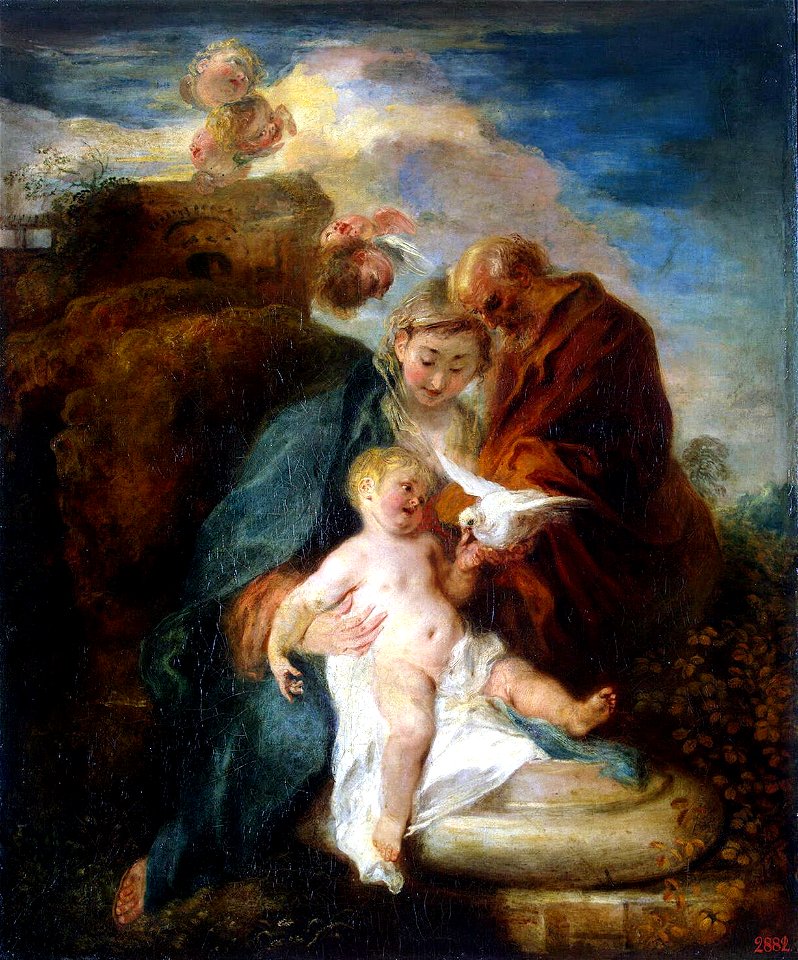 La Sainte Famille (ou Le Repos pendant la fuite en Egypte)
