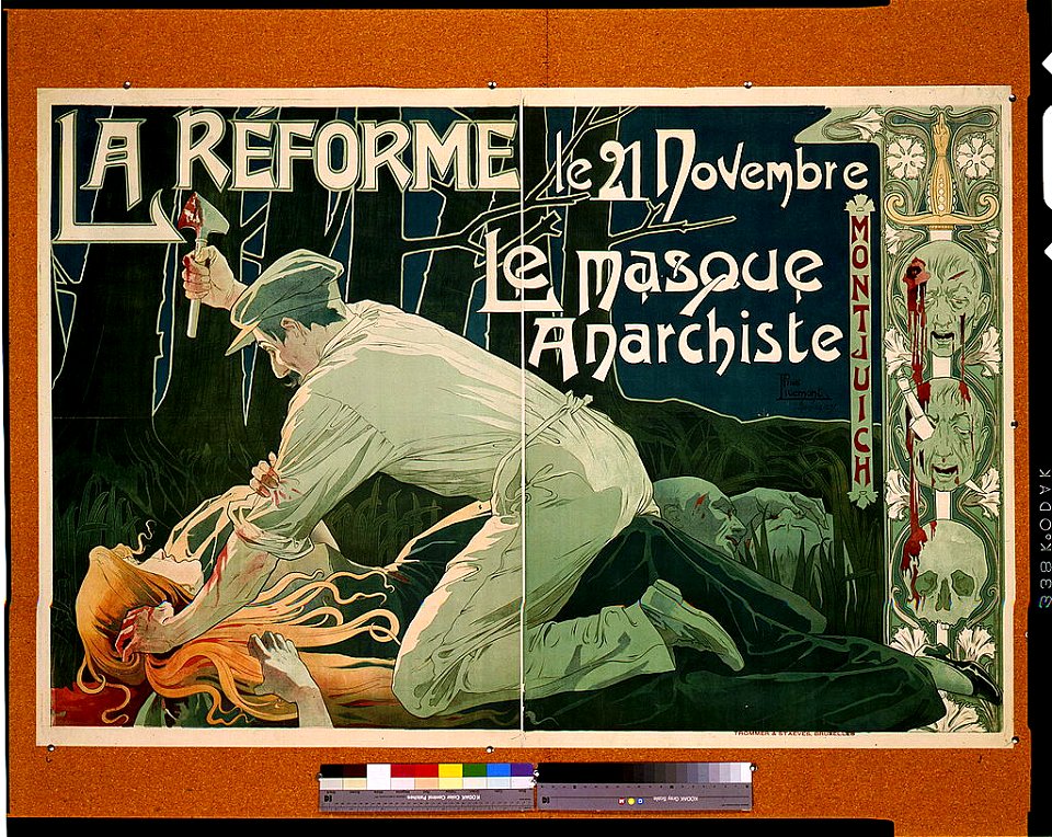 La Réforme, le 21 Novembre, le masque anarchiste LCCN93509105
