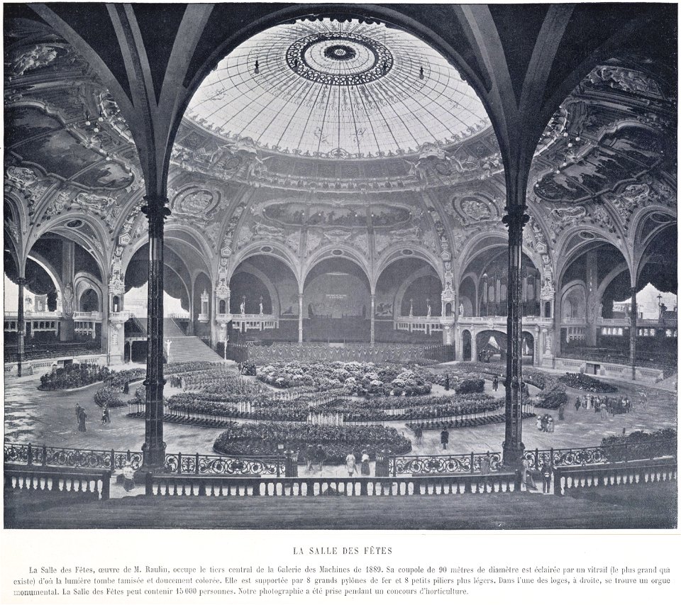 La salle des fêtes, Exposition Universelle 1900