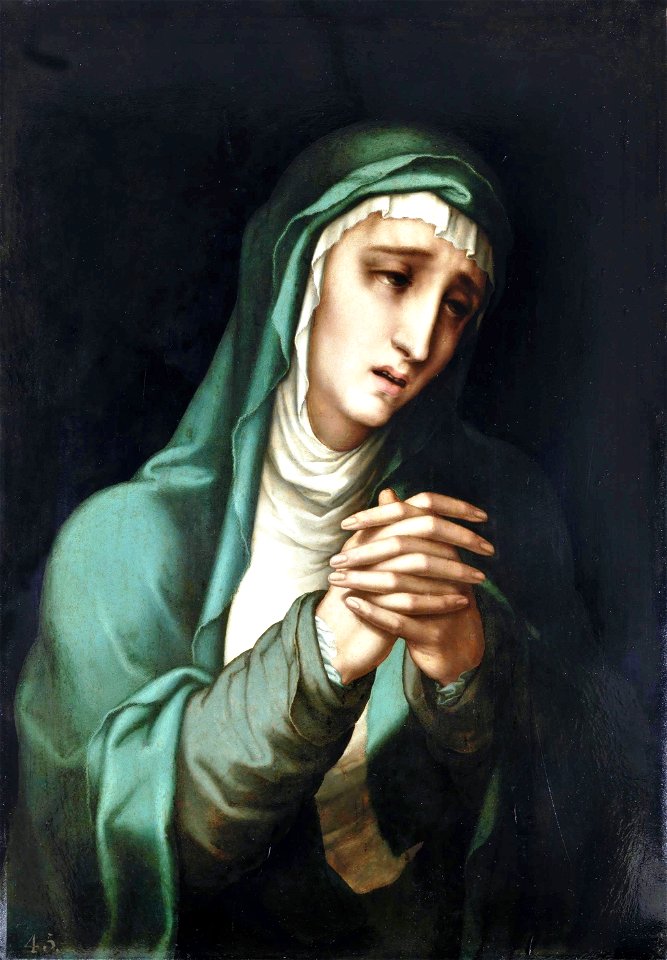 La Virgen de los Dolores, de Luis de Morales (Museo del Prado)