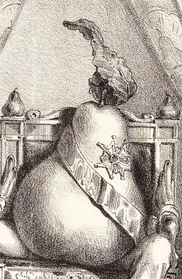 La Reconnaissance est la vertu des rois (détail)