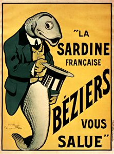 La sardine française Béziers vous salue