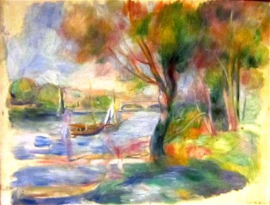 La Seine à Argenteuil par Auguste Renoir