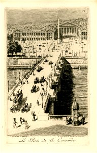 LA SEINE À PARIS n° 3 Le Pont de la Concorde