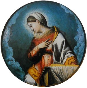 La Vergine annunciata (Moretto)