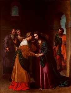 La Visitación, de Alessandro Turchi (Museo del Prado)