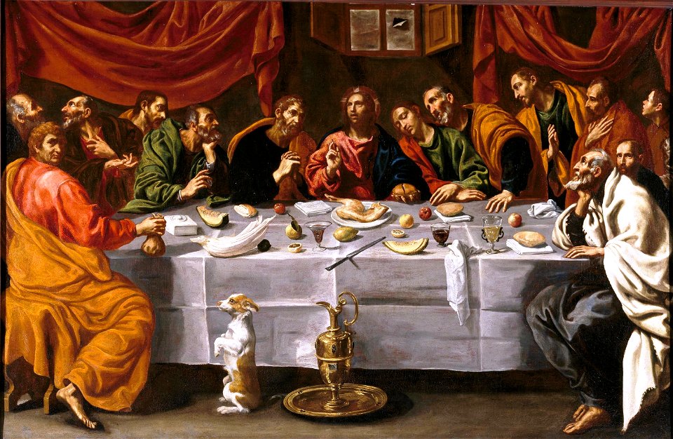 La Última Cena, de Luis Tristán (Museo del Prado)
