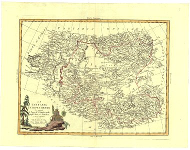 La Tartaria indipendiente che comprende il Paese de'Calmuchi quello degli Usbeks, e il Turkestan