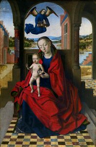 La Virgen con el Niño, por Petrus ChristusFXD