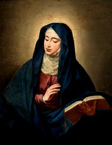 La Virgen leyendo, de Diego González de la Vega (Museo del Prado)