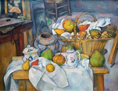 La Table de cuisine - Paul Cézanne