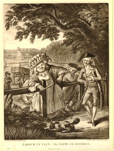 Labour in Vain - or, Fatty in Distress (BM 1880,1113.5369 1)