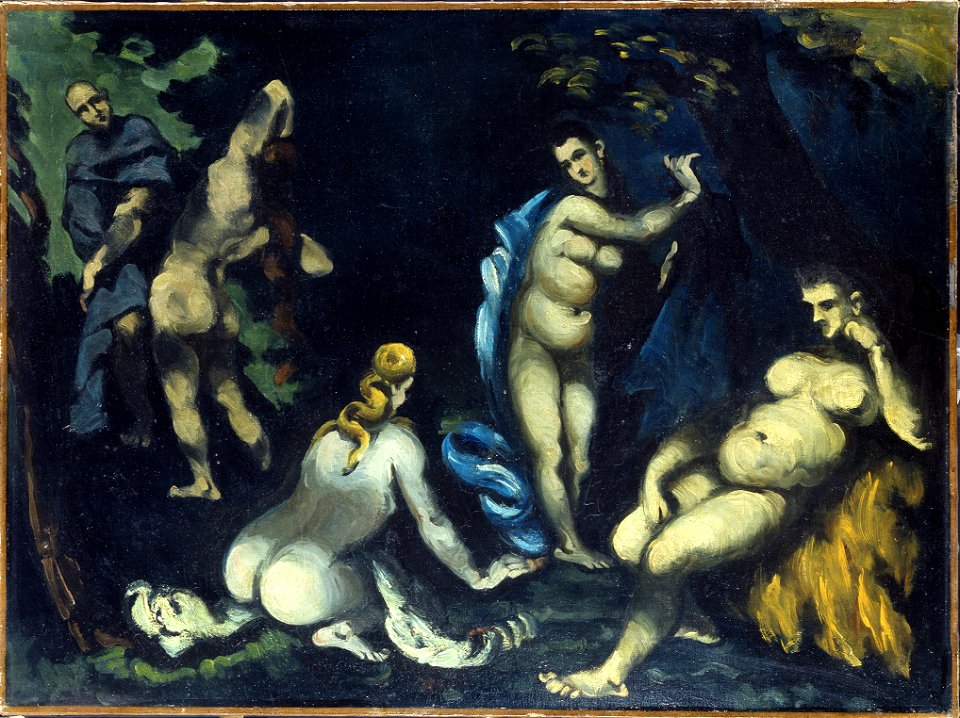 La Tentation de saint Antoine, par Paul Cézanne, FWN 611