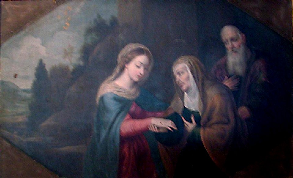 La Visitación, de Pedro Atanasio Bocanegra (Museo de Bellas Artes de Granada)