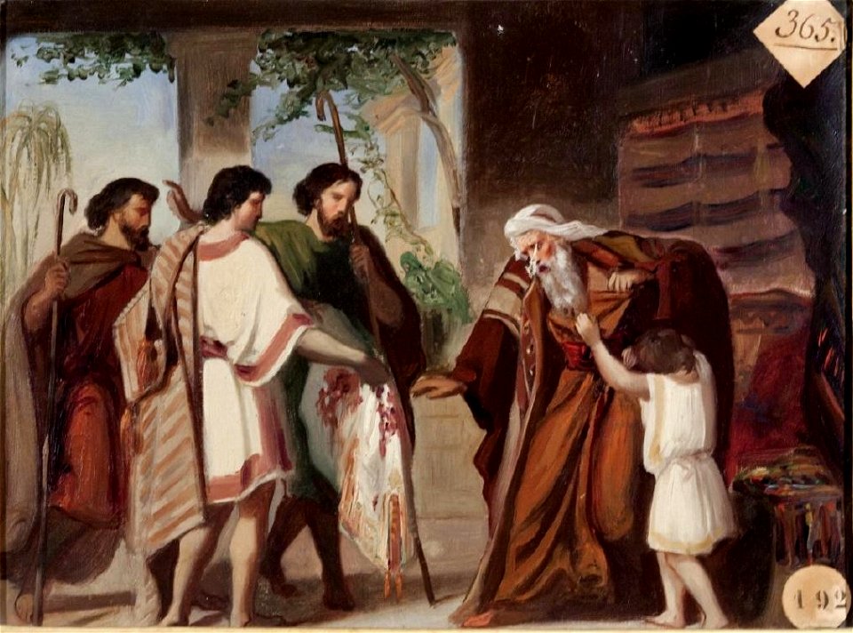 La túnica de José, de Isidoro Lozano (Real Academia de Bellas Artes de San Fernando)