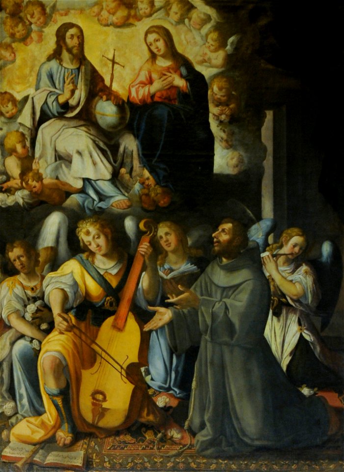 La visión de San Francisco de Asís (Sacristía mayor de la catedral de Sevilla)