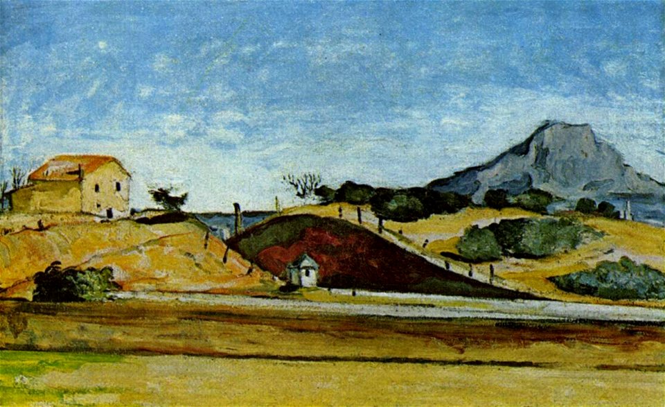La Tranchée du chemin de fer, par Paul Cézanne