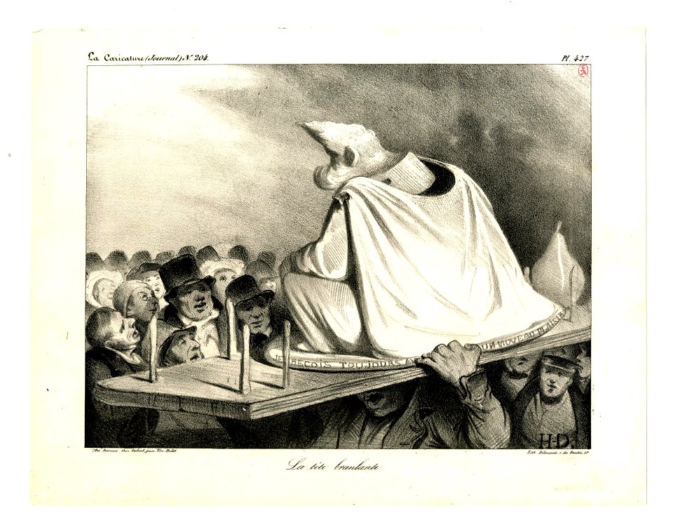 La tête branlante (The wobbly head) (BM 1918,0511.43)