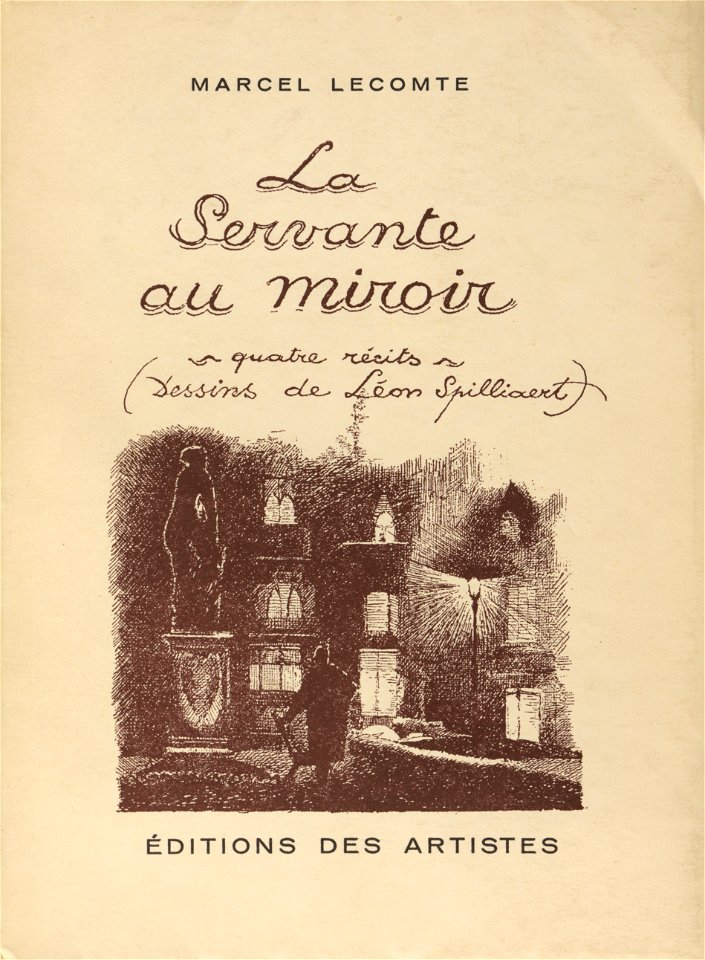 La servante au miroir, Léon Spilliaert, Marcel Lecomte (Editions des Artistes), Mu.ZEE Oostende, SM002480 (3)