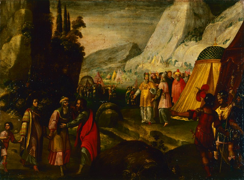 La vallée du Jourdain - anonyme - musée d'art et d'histoire de Saint-Brieuc, DOC 56b