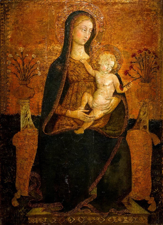 La Vierge à l'Enfant Jésus
