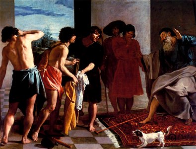 La túnica de José, by Diego Velázquez