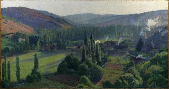 Labastide-du-Vert le matin Henri Martin musée de Cahors Henri-Martin Ni.95