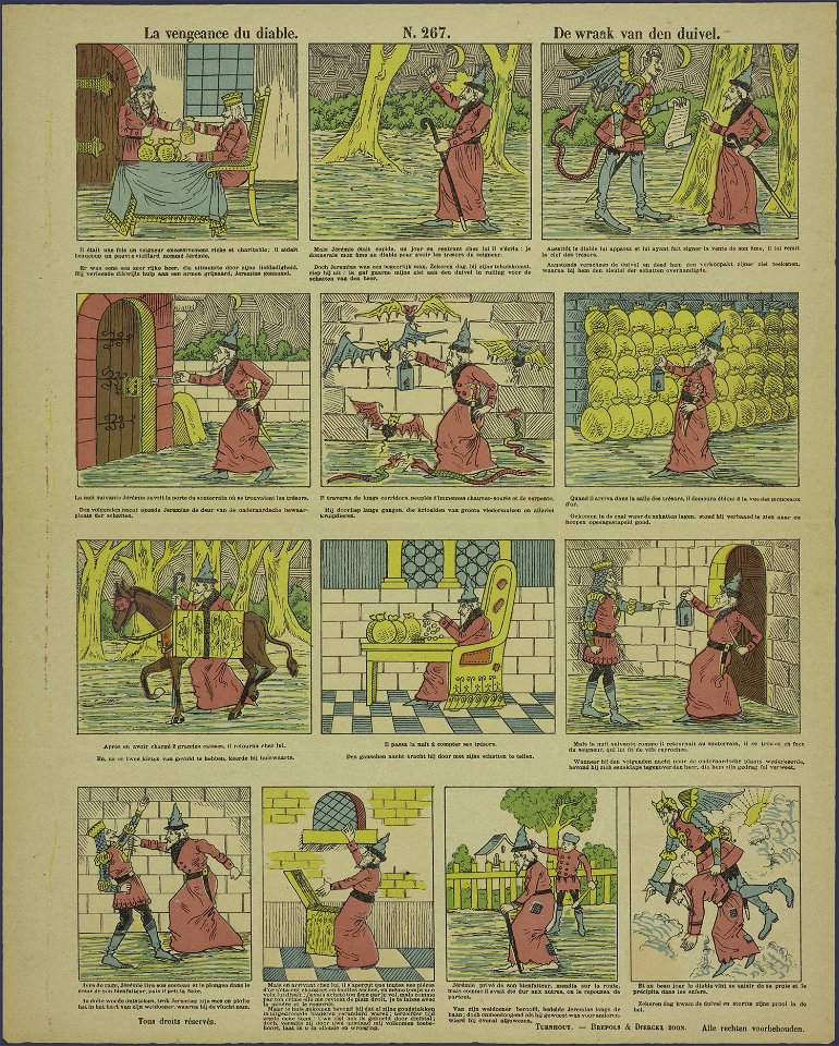 La vengeance du diable-Catchpenny print-PRENT 0100