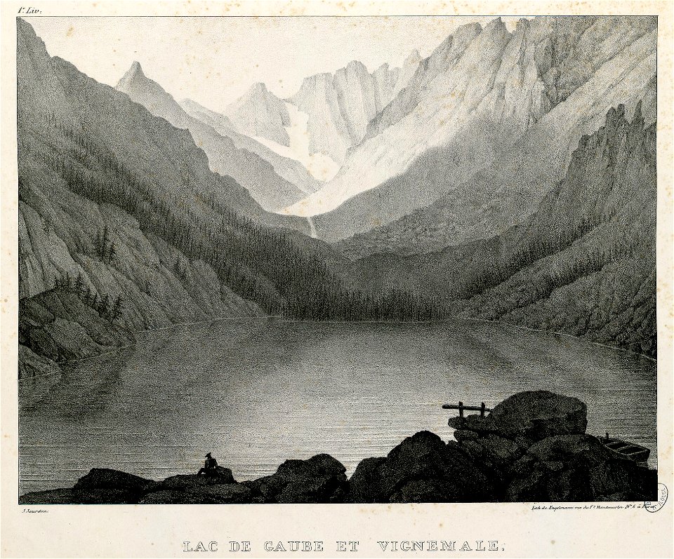 Lac de Gaube et Vignemale (1° liv.) - Fonds Ancely - B315556101 A FROSSARD 1 039