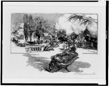 La terrasse des Arts Libéraux - A. Lepere. LCCN90715749
