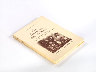 La servante au miroir, Léon Spilliaert, Marcel Lecomte (Editions des Artistes), Mu.ZEE Oostende, SM002500d