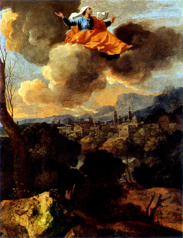La Translation miraculeuse de sainte Rita de Cascia - Poussin - DulwichPG