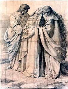 La Virgen, San Juan y la Magdalena - José Marcelo Contreras Muñoz