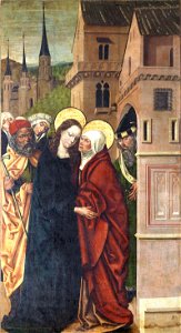 La Visitación, del maestro de la Sisla (Museo del Prado)