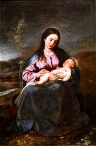La Virgen con el Niño, de Alonso Cano (Museo del Prado)