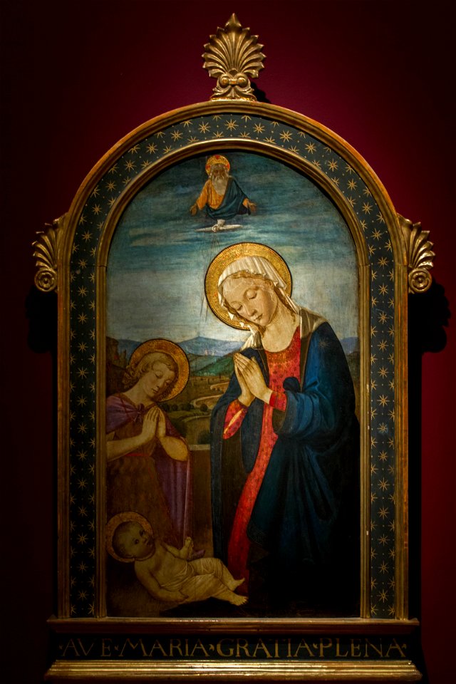 La Vierge et saint Jean-Baptiste adorant l'Enfant Jésus