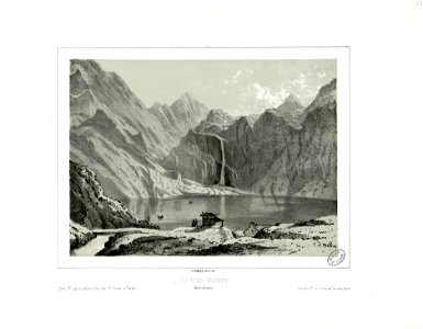 Lac d'Oo Luchon (Haute Garonne) - Fonds Ancely - B315556101 A LALANNE 2 025