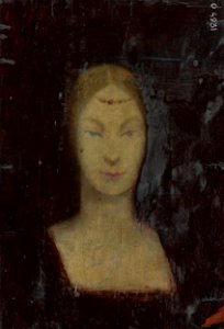 Ladislav Mednyánszky - Hlava ženy - O 4931-b - Slovak National Gallery