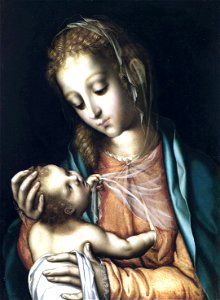 La Virgen de la Leche, de Luis de Morales. (Museo del Prado)