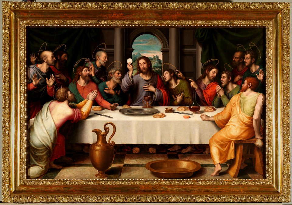 La Última Cena (Juan de Juanes) (restaurada)