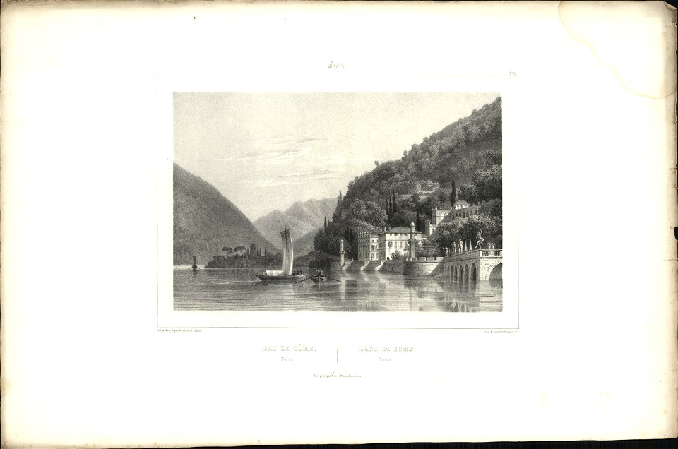 Lac de Côme Torno, objectnr A 57815