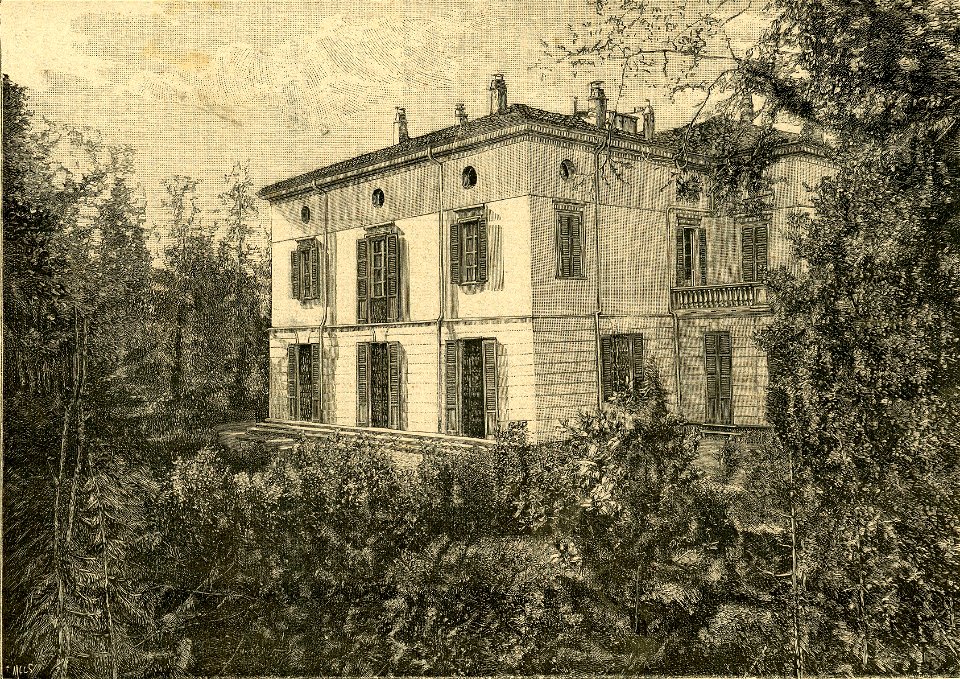 La villa Verdi a Sant’Agata