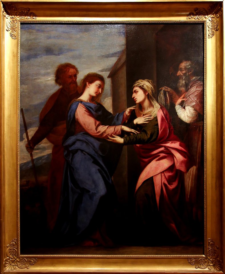 La Visitation (avec cadre), Alonso Cano, Musée Goya