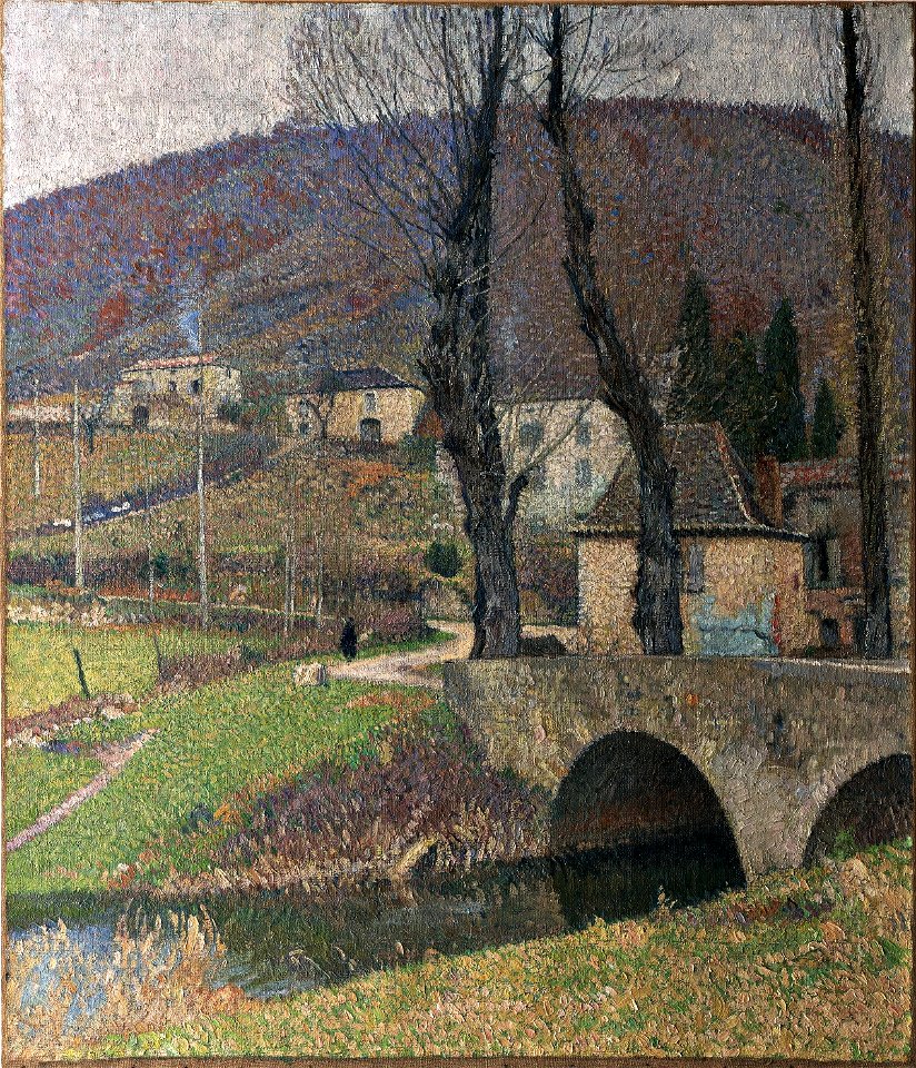 Labastide-du-vert, le village Henri Martin musée de Cahors Henri-Martin Ni.304
