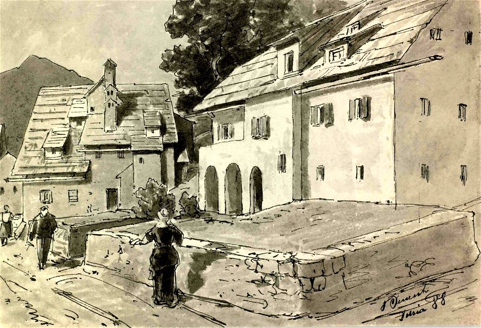Ladislav Benesch - Motiv iz Idrije