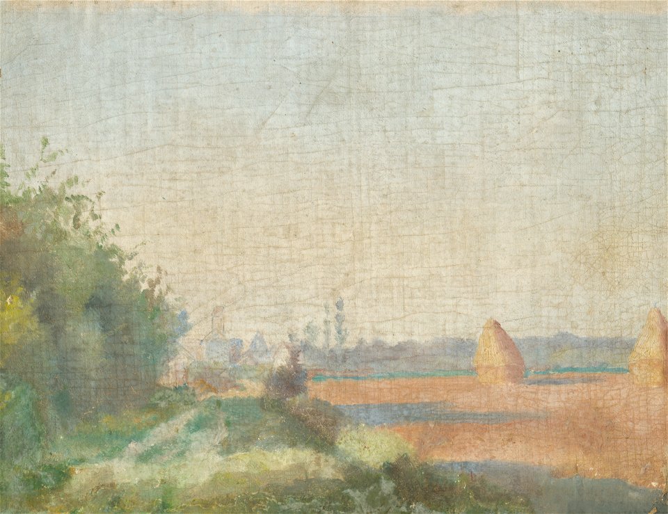 Ladislav Mednyánszky - Study of Summer Landscape - O 4960 - Slovak National Gallery